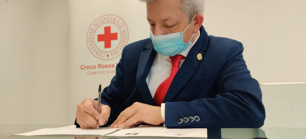 Andrea Motta, Presidente CRI Vigevano