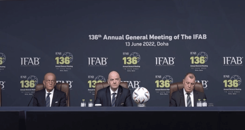 L'IFAB approva le modifiche alle Regole del Gioco